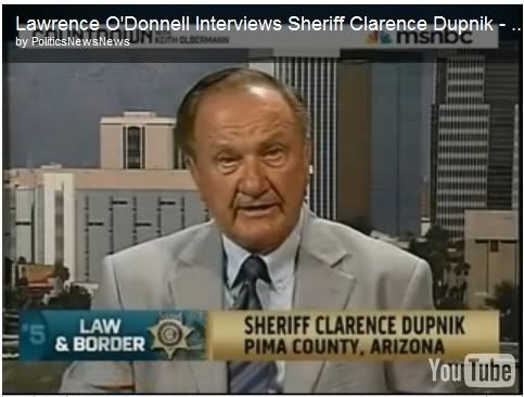 Sheriff DUpnik against AZ law