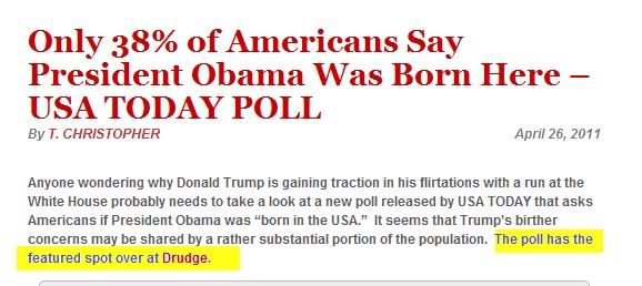 Poll Only 38% Obama born here
