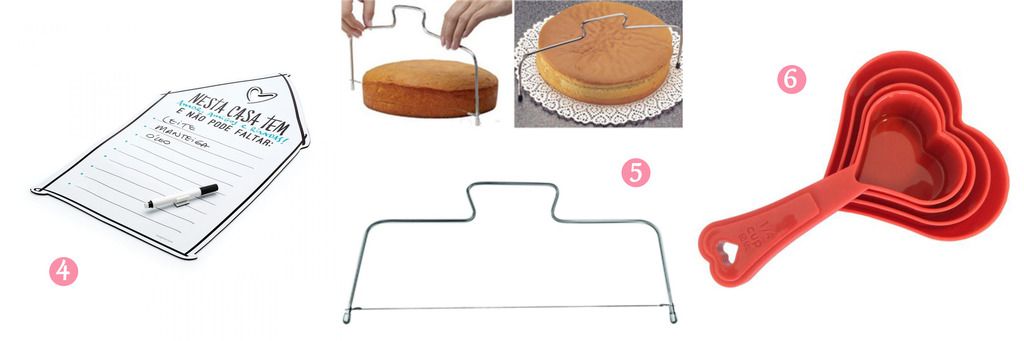 Itens de cozinha
