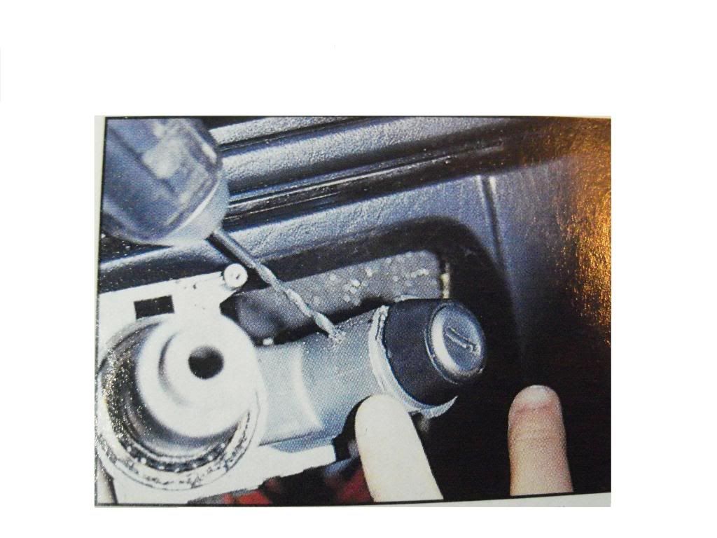 Ignition barrel removal? Club GTI
