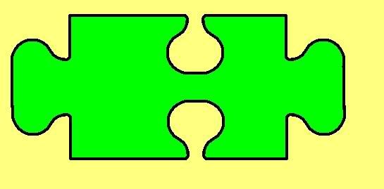 green puzzle piece