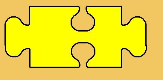 yellow puzzle piece