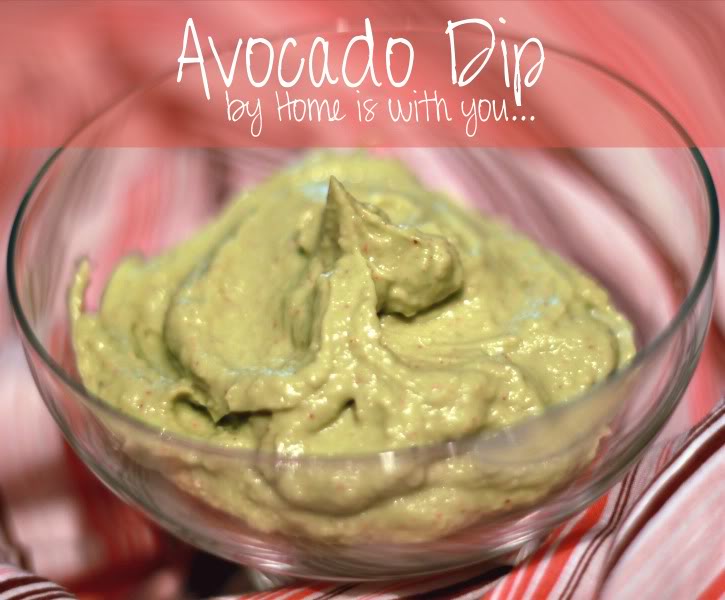 Avocado Dip by Home is with You