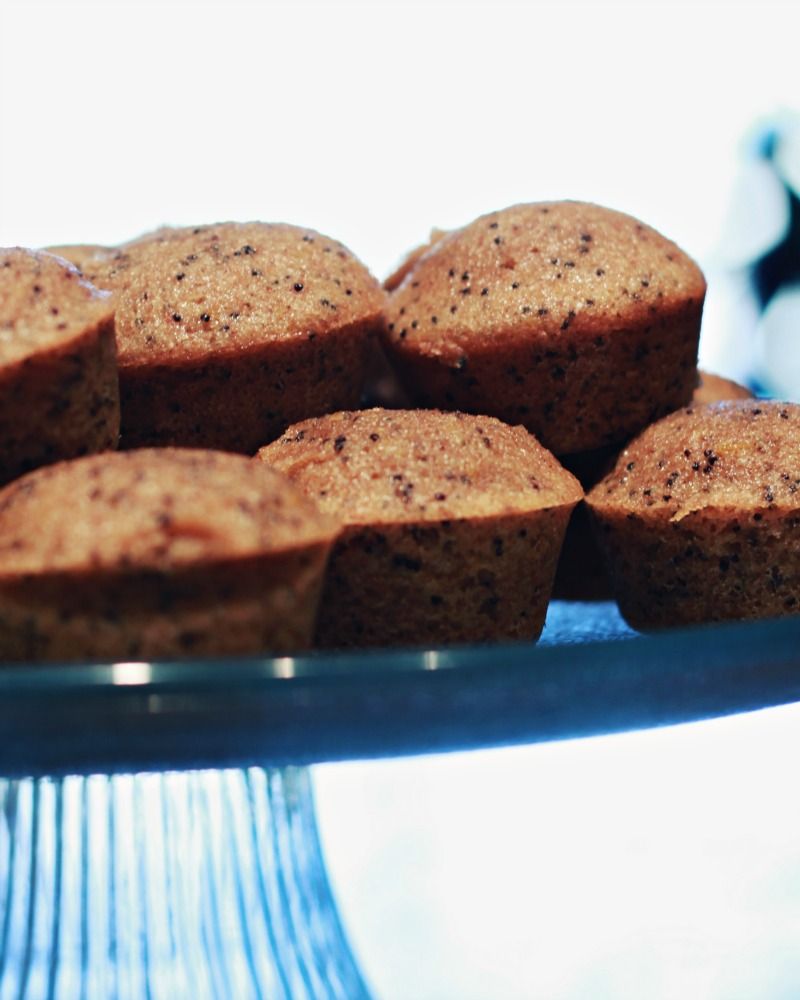 Home is with You: Mini Whole Wheat Lemon Poppy Seed Muffins Recipe