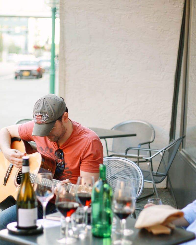 Impromptu David Owens Music ↠ CRUSH wine and bistro cellar, Anchorage