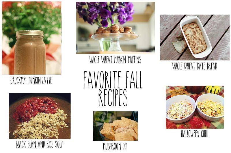 Favorite Fall Recipes // Home is with You