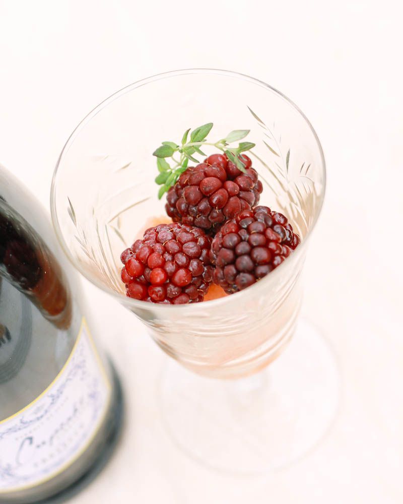 drink recipe Prosecco Float Recipe // Home is with You