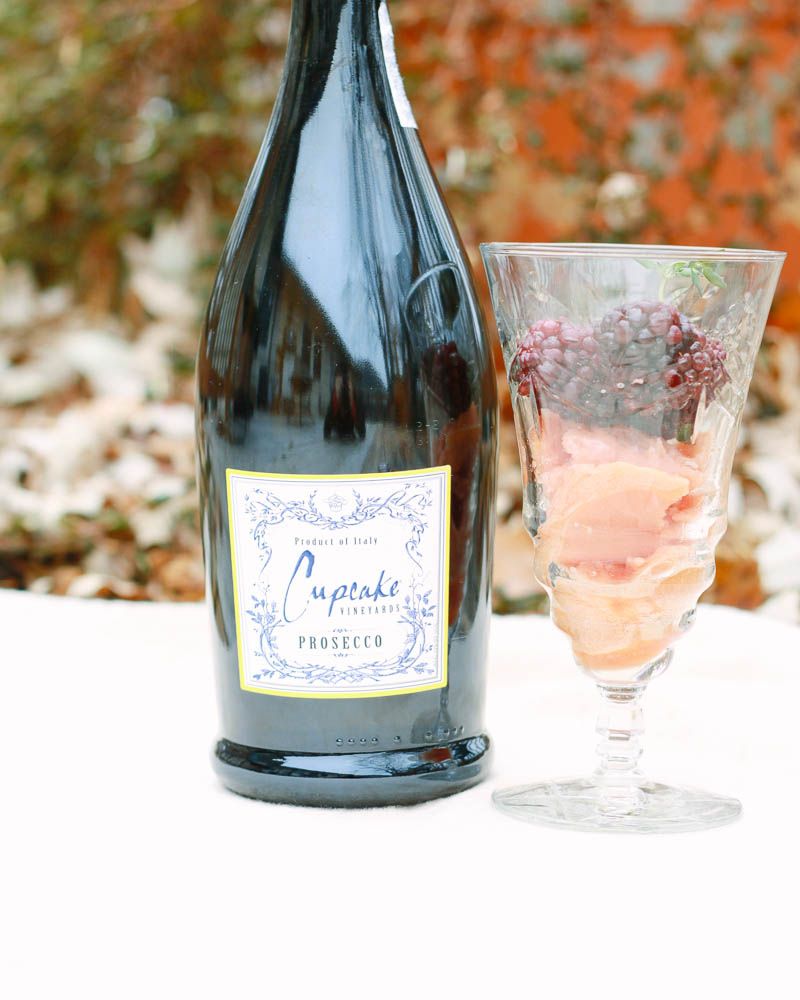cupcake prosecco Prosecco Float Recipe // Home is with You