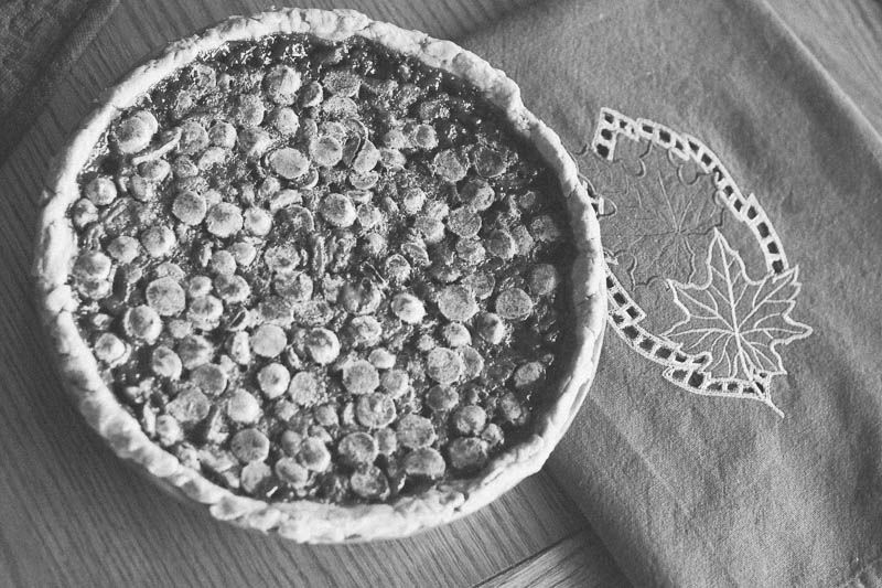healthier pie Chocolate Pecan Pie Recipe // Home is with You