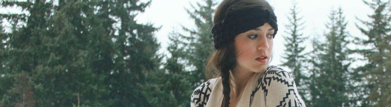 Winter Headband and Aztec Sweater | Mallorie Owens