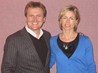 Aled Jones and Kate McCann - click to go to the show website