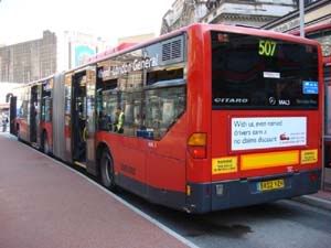 London's bendy bus: bringing a hate campaign to a stop near you