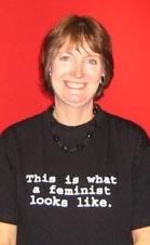 I promise I haven't doctored this picture of Harriet Harman