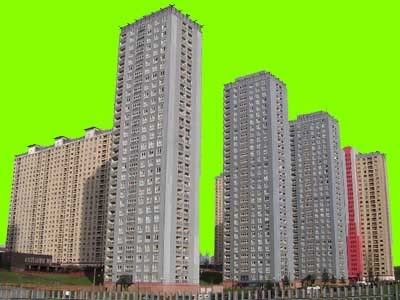Glasgow's Red Road flats