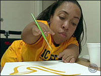 dwarfism sufferer Monique Johnson - click to read her stoy on CBS