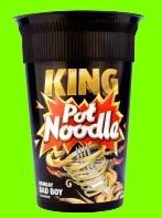 surrender is not an option: the king of pot noodles