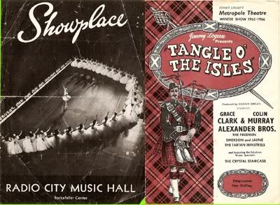 theatre programmes