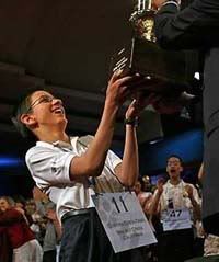congratulations to Evan O' Corney, homeschooled winner of the 2007 Scripps National Spelling Bee