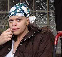 Jade Goody, with thanks to the Daily Mirror