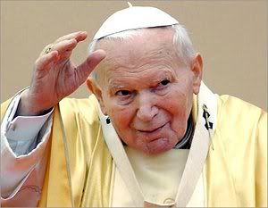 Pope John Paul II - click to go to 'Veritatis Splendor'
