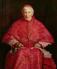 portrait of Cardinal Newman: click to go to the website of the Cardinal Neman Society