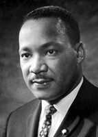 click to read Martin Luther King's bio on the Nobel Prize site