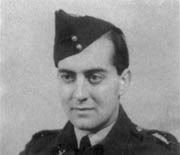 Sir Michael Beetham, Marshall of the Royal Air Force, as a Flight Lieutenant in WWII; click to read an article by him on why we must honour the men of Bomber Command