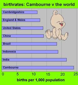 thanks to Cambridgeshire County Council for the figures - click to go to Chris Havergal's article