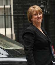 Jacqui Smith, pic by UPI: click to see Andrew Porter's coverage of her resignation in the Tlelgraph