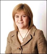 Nicola Sturgeon, Scottish Executive Deputy First Minister and Cabinet Member for Health and Wellbeing: click to read the story