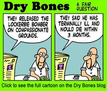 click to go to the Dry Bones blog and read the rest of the cartoon!