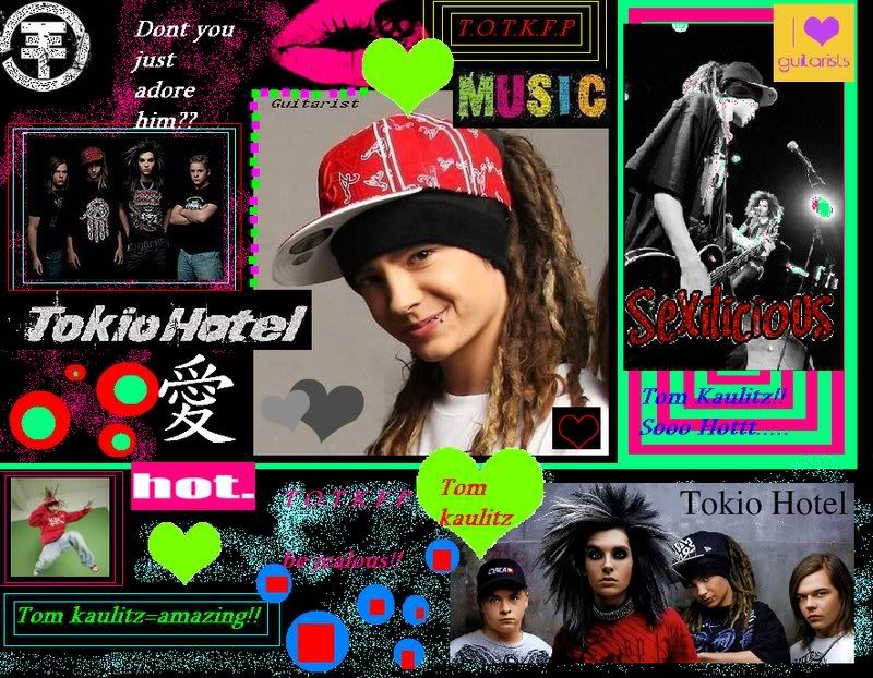 tom kaulitz collage