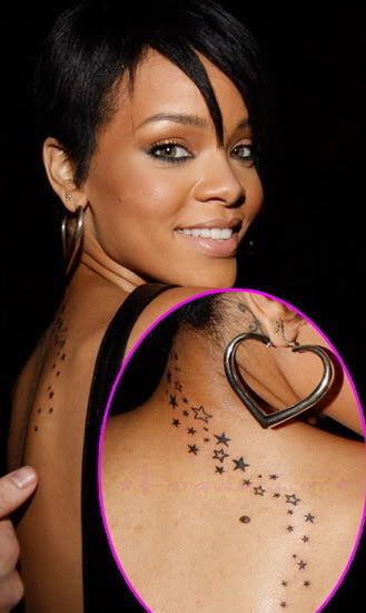 Labels body art Celebrities tattoos Rihanna tattoos tattoo