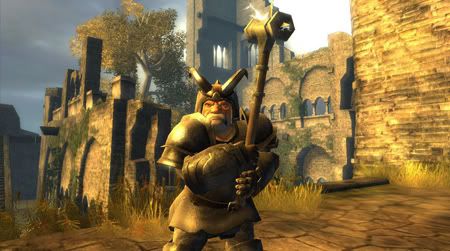 Drakensang: The Dark Eye - screenshot of a dwarf - PC