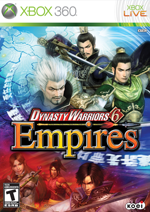 Dynasty Warriors 6 Empires box art
