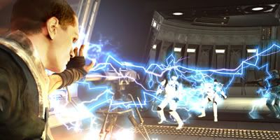 Force Unleashed lightning attack - Xbox 360