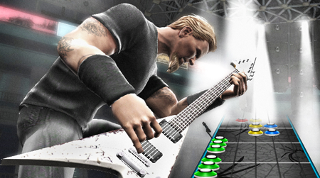 Guitar Hero Metallica - Xbox 360 screenshot - James Hetfield