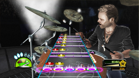 Guitar Hero Metallica - Xbox 360 screenshot - Lars Ulrich