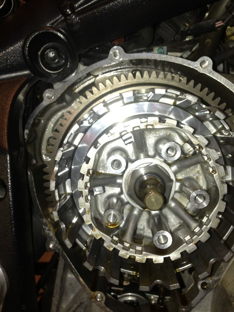 How To Clutch Install Triumph 675 Forums