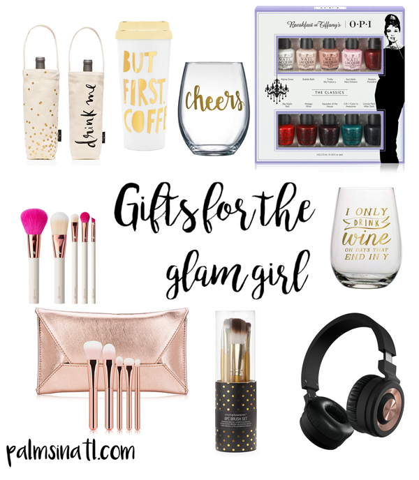 Holiday Gift Guide- Gifts for the Glam Girl - The Palmetto Peaches - palmsinatl.com