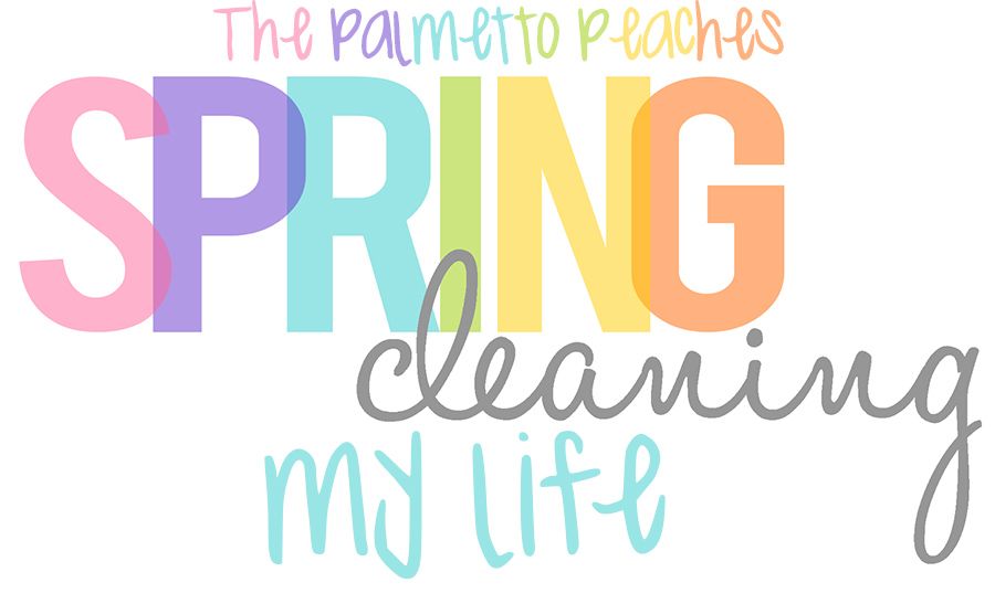 Spring Cleaning My Life