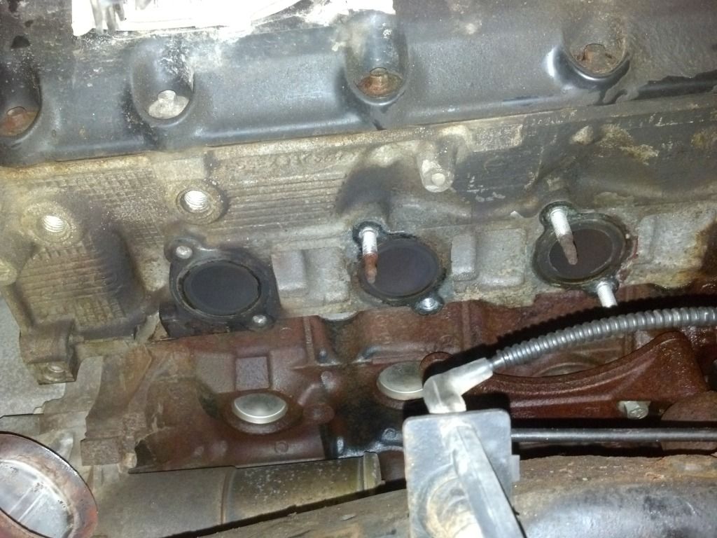 Exhaust studs broken inside head Ford Truck Enthusiasts Forums