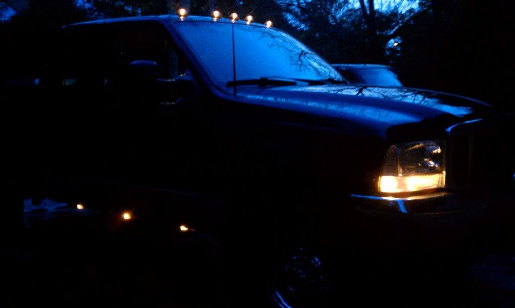 What do you think of my new side running lights? Ford Truck