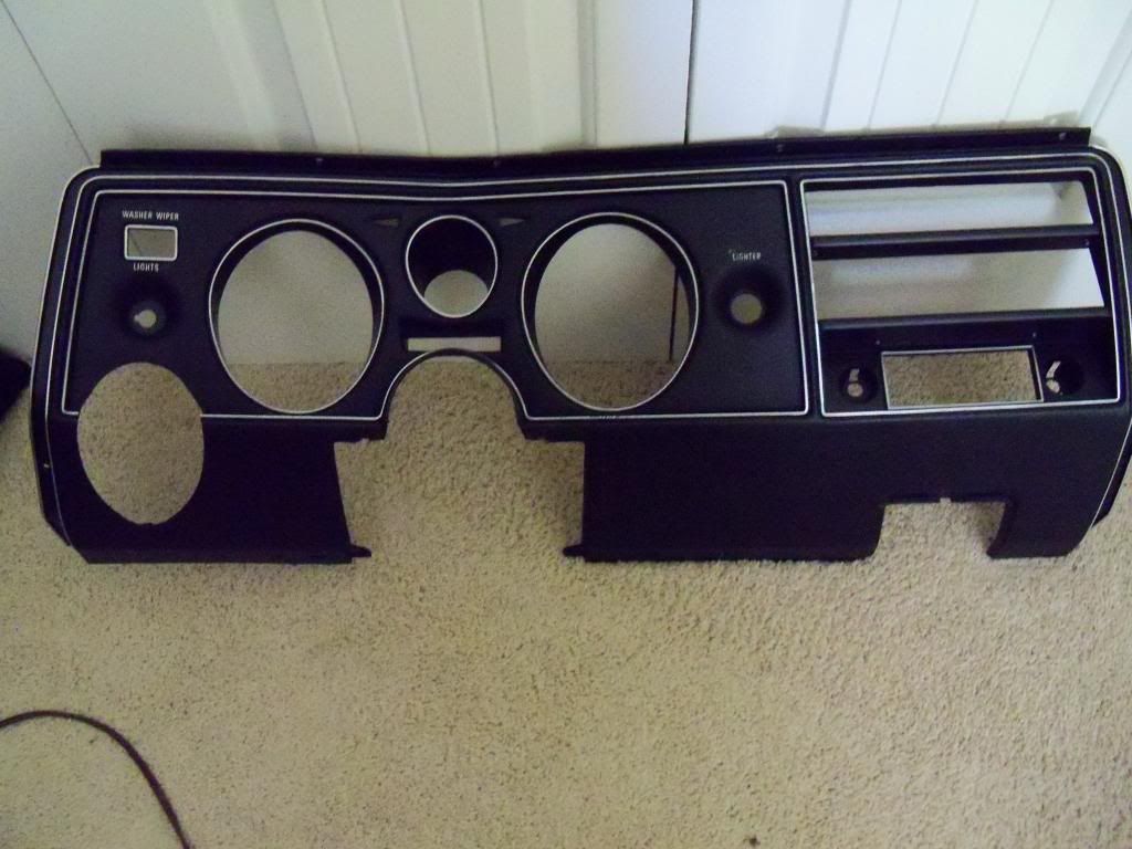 69 Dash Bezel Restoration Team Chevelle
