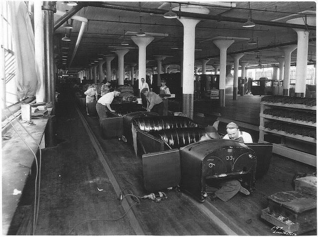 assembly line factory photo