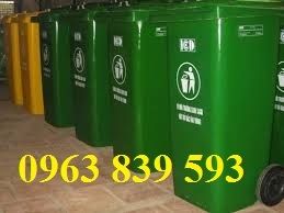 Bán thùng đựng rác công nghiệp, thùng rác 100L-120L-240L-660L giá cực rẻ trên toàn quốc