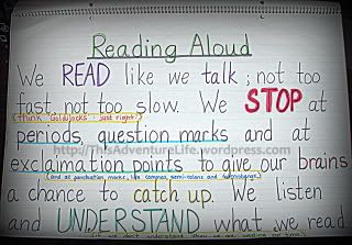Reading Aloud bades on TeachinginRoom6's video