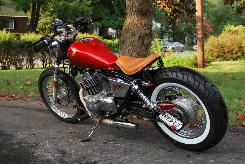 Honda rebel 250 bobber project #2