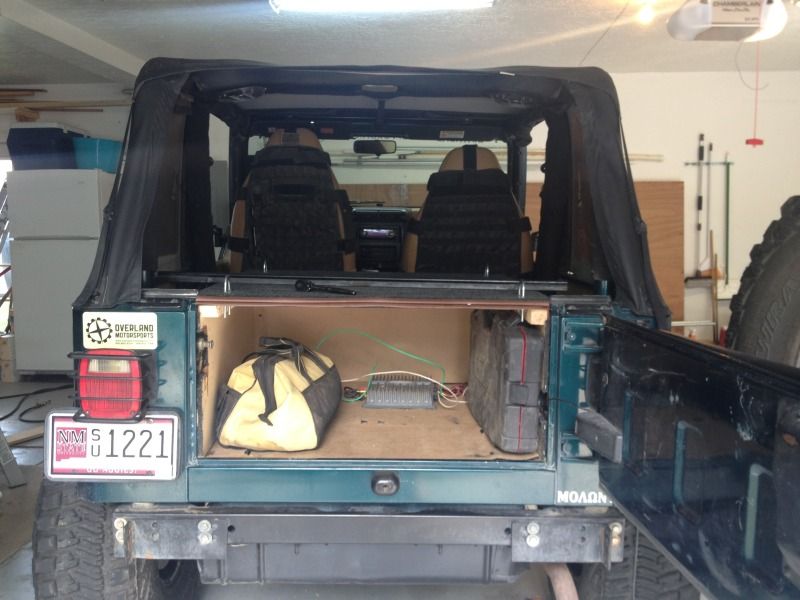 Diy jeep wrangler tj trunk #3