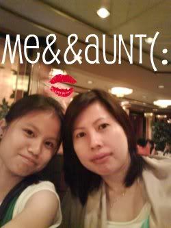 me & aunt